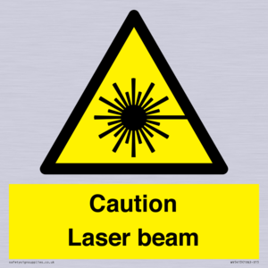 Caution Laser beam